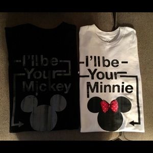 NWOT - Disney Parks Couple Shirts